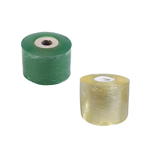 VILLCASE Nastro per Innesto per Piante 2 Larghezza 3 Cm Pellicola PE Elastica Statica Autoadesiva per Alberi di Noci Pecan Noci E Agrumi