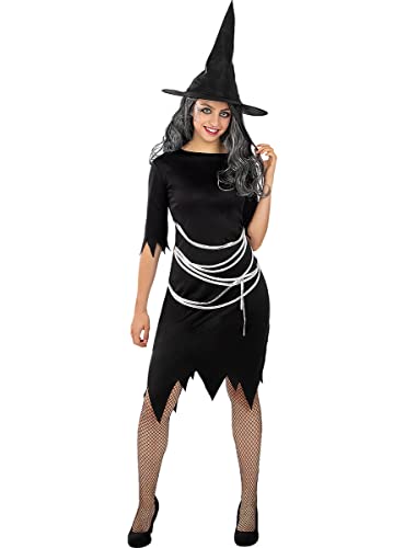 Funidelia | Disfraz de bruja para mujer Brujas, Magos, Halloween, Terror - Disfraz para adultos y...