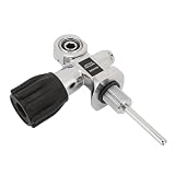 KIMISS Valve de Plongée G3/4 DIN Yoke 250 Utilisation – Laiton plaqué, Double fonctionnalité et Plongée en Apnée