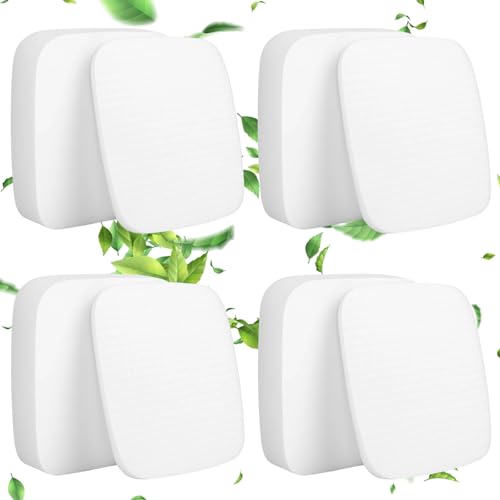 Shark Hoover Filters, 4 Pack Shark Filter Replacement Compatible with Shark Lift Away Vacuum Cleaners, 12.5 x 11 cm