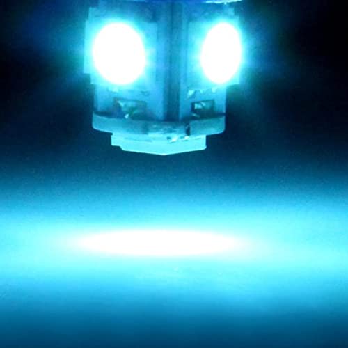 10 Pack Bombilla LED T10 194 168 Azul Hielo miniatura 3