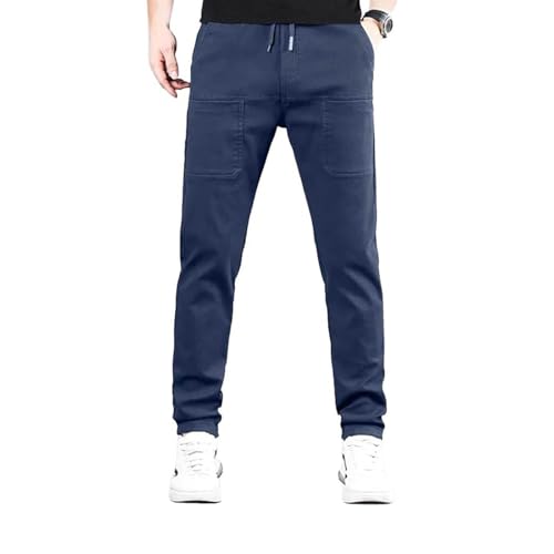 Vogany Cargo Pants, Men Comfy Cargo Pants Multi Pantsfor Men Stretch Cargopants Casual Comfortable Trousers W/Multi-Pocket