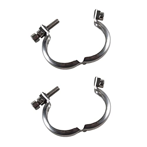 Autocraft - (Lot de 2) Colliers de Fixation Serrage de Vanne EGR prévu pour C1 C2 C3 C4 C5 II III BERLINGO NEMO XSARA JUMPY SCUDO PICASSO CLUBMAN 1007 206 207 307 308 407 EXPERT PARTNER 1.4 1.6 HDI 16283J