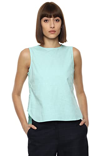 Image of Van Heusen Women's Solid Regular Fit Shirt