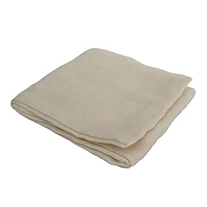 Regency Wraps 100% Cotton Cheesecloth for Basting Turkey, Canning, Straining, Cheesemaking, Natural Ultra-Fine, 9 sq ft, Pack of 1