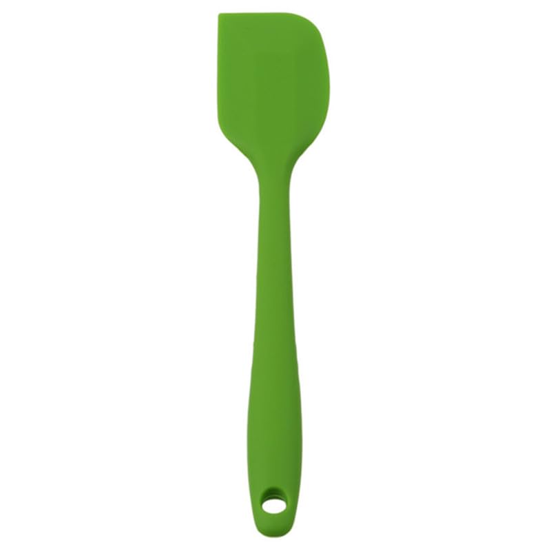 Silicone Spatula Silicone Spoon Scraper Kitchen Utensils, Rotating Spatula Pot Spatula Cake Kitchen Cooking Tools Spatula (Color : Green)