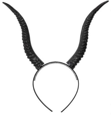 FYCAR Pack 2 Diadema de Cuernos Malefica Plastico