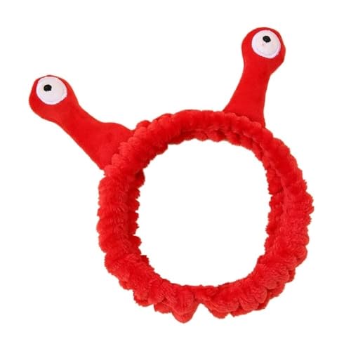Diademas de orejas de animales con bola esponjosa, suave forro polar coralino, banda elástica para el pelo para mujer, lavado facial, maquillaje cosmético (D)