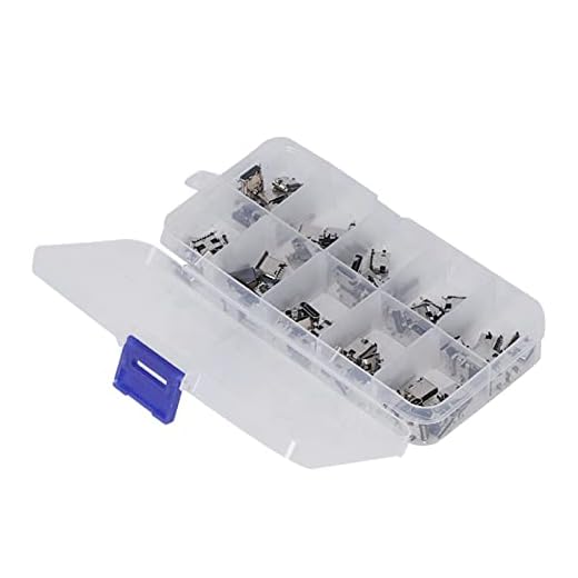 ZJchao 100Pcs USB C Connector Repair Kit