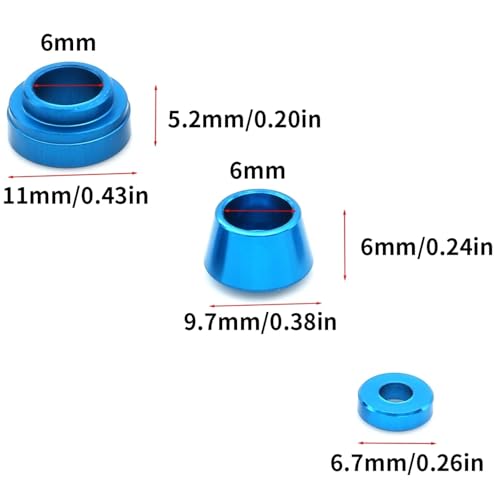 Bagues de direction métal Tamiya TT02 : performance et précision - 2