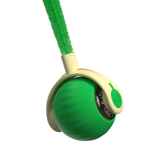 タッチ起動のインタラクティブな猫のおもちゃ、猫のローリング ボールのおもちゃ | ペット用おもちゃ タッチ活性化犬用おもちゃ スマートローリングボール - ペット用品 充電式スマートペットボールおもちゃ 室内犬猫、子猫の遊び用