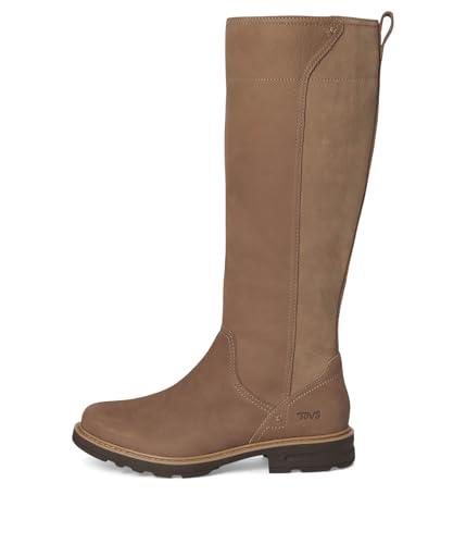 Teva Teva Women's Rowena Tall Boot, Caribou, 7
