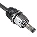 GSP NCV75099 CV Axle Assembly - Compatible with Select Kia Rio; Left Front (Driver Side)
