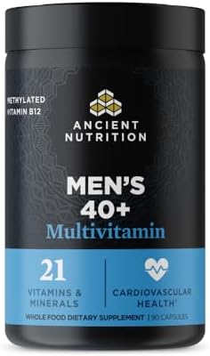 Ancient Nutrition, Multivitamin Mens 40 Plus 3 Day, 90 Count