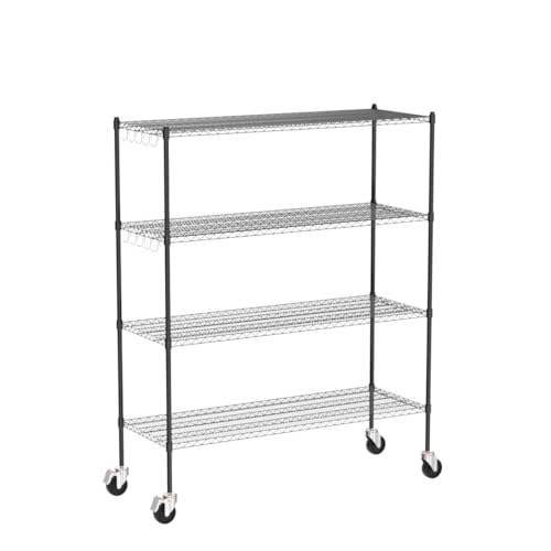 image for Raynesys Wire Shelving, 2000 Lbs Heavy Duty 60x24x72 Inch Shelving Met