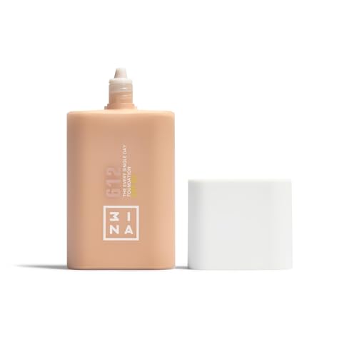 3INA MAKEUP - The Every Single Day Foundation SPF 50 612 - Base de Maquillaje Claro frío con SPF 50 & Niacinamida - Fórmula ligera - Modulable - Cobetura ligera a media - Vegan - Cruelty Free