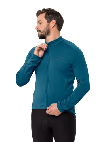 Veste polaire Jack Wolfskin Morobbia Fz Light M contre le froid à vélo