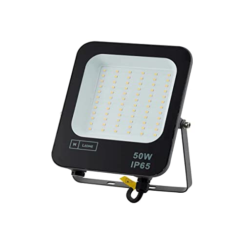 Mimacro - Foco Proyector Led Napoli 50W, 7000 lumen, IP65 Regulable, Color Luz neutra (4500k), Iluminación exterior, De uso para jardín, patios , parking, hotel, naves Cover
