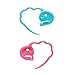 Clover Quick Locking Stitch Markers - Medium 20/Pkg