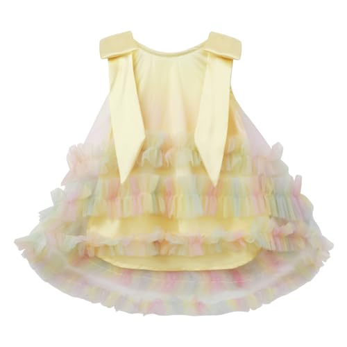 AGQT Toddler Girls Tutu Dress Tulle Sundress Size 18M-7T