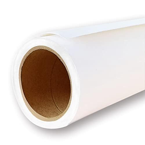 Yizhily Seamless Paper Background for Photography Photo Studio Backdrop Roll(107''x36' Arctic White)