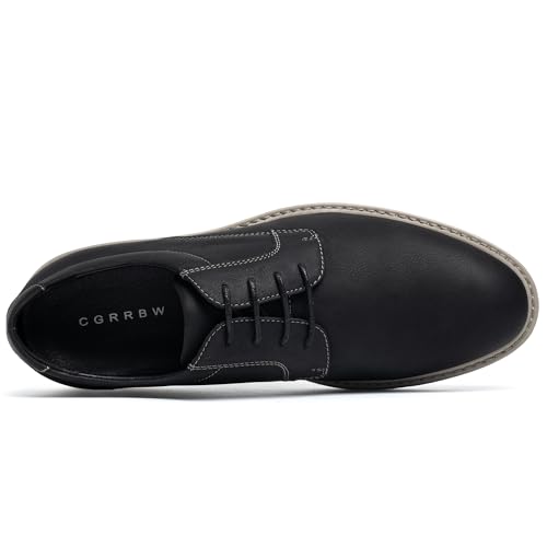 Image of CGRRBW Mens Dress Shoes Casual Oxford Shoes Dress Sneakers Fashion Comfortable Work Business Office Shoes