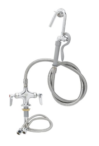 Amazing ๐ฅ T&S Brass B-0300-102A Dual Pantry Base Faucet with 053A, B-0102-A Hose and Hook Nozzle, B-0104-D Wall Hanger Hook Amazing ๐ฅ T&S Brass B-0300-102A Dual Pantry Base Faucet with 053A, B-0102-A Hose and Hook Nozzle, B-0104-D Wall Hanger Hook