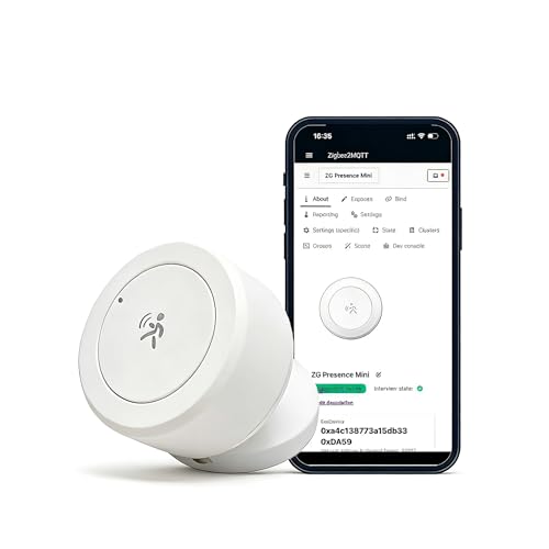 Haozee Zigbee 24G mmWave Radar-Präsenzsensor Benötigt Zigbee-Hub
