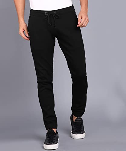 Urbano Fashion Men's Light Grey Slim Fit Jogger Jeans Stretch - Image 4