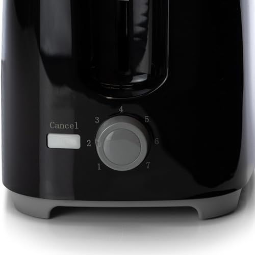 STATUS Madison 2 Slice Toaster – 750 W, Black, Variable Browning, Removable Crumb Tray (2SLBLKMADISONX4) - Image 5