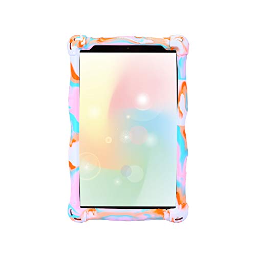 AKNICI-Funda-Antichoque-para-AOYODKG-H8-H6TECLAST-P80Samsung-Galaxy-Tab-A7-Lite-de-87Tab-A-80-2019-T290-T295-T297MatrixPad-S8DUODUOGO-E8Haehne-8-Correa-de-Hombro-y-Lapiz-Tactil-Rose-Morado