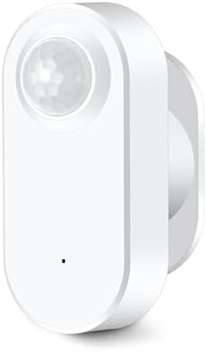 Haozee Smart Motion Sensor, Zigbee PIR-Bewegungssensor mit Beleuchtungswert | Hohe Empfindlichkeit, Echtzeiterkennung, Zigbee-Hub erforderlich, Unterstützt Home Assistant, Zigbee2M