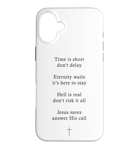 Rhyming Evangelistic Gospel Message ? Christian Faith Poem �X�}�z�P�[�X iPhone 16 Plus �p