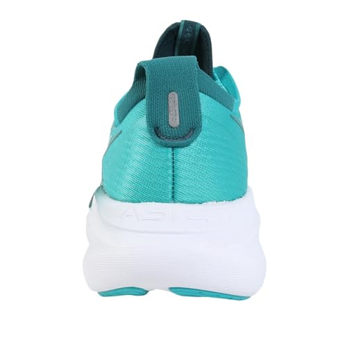Image of ASICS Men's Gel-Nimbus 27 Running Shoes, Wave Teal Saxon Green, 6.5