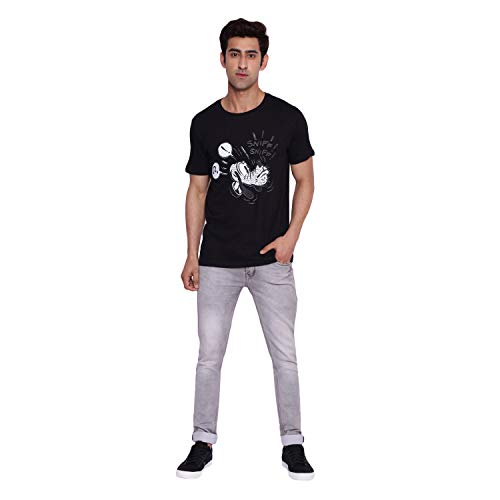 Image of Men's Regular Fit Round Neck Short Sleeves Knitted T-Shirt