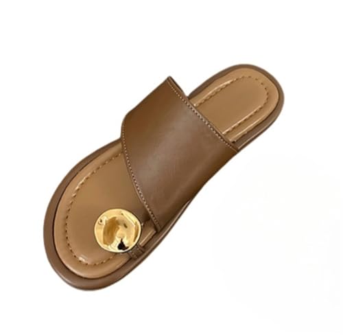 Women's Flip Flops Fashion Slip On Clip Toe Summer Slides Comfortable Casual Shoes For Beach Vacation Daily Walking