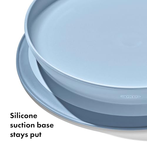 OXO Tot Stick and Stay Suction Plate (Dusk) — view 5