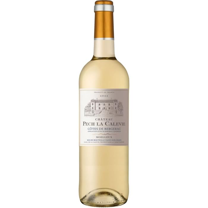CÔTES DE BERGERAC Château Pech La Calevie Vin blanc moelleux AOP 75 cl