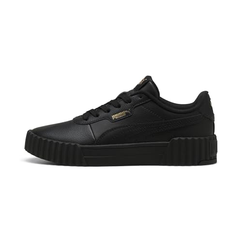 PUMA Damen Carina 3.0 SD Sneaker, Puma Black PUMA Gold, 40 EU