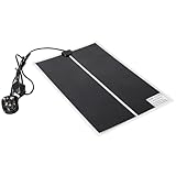 TUAKIMCE Reptile Heating Mat, 20W Reptile Heating Pad with Temperature Adjustment for Turtle Snakes Lizard Gecko Hermit Crab Turtle Amphibians, Removable Terrarium Heat Mats (42 x 28 cm)