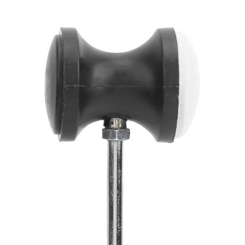 Set 2 mazos para pedal de batería de práctica y performance miniatura 3