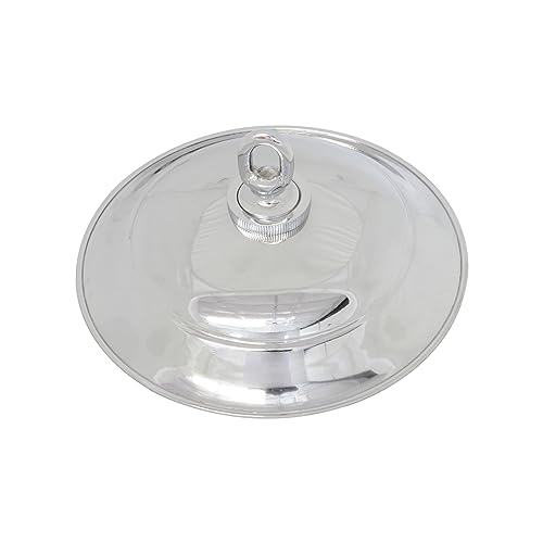 Image of RCH Hardware CN-BR05-152 Brass Traditional Round Ceiling Canopy, 6 Inch, Polished Chrome