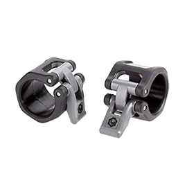 Lock-Jaw HEX 50mm / 2″ Olympic Barbell Collar (Black)