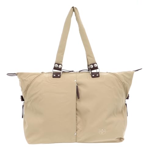 Solución de viaje: CHIEMSEE Bolsa de Deporte weekender sand beige sin desorden.