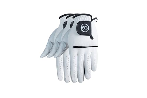H-Cube Guanti da golf in microfibra tutte le stagioni, da uomo, per golfisti destrimani, XL,...