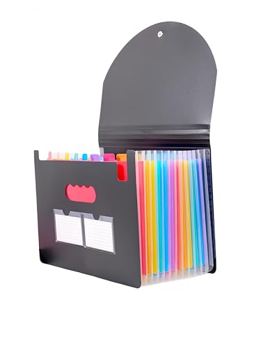 Dossier accordéon extensible pour classer facilement vos documents format lettre ou A4