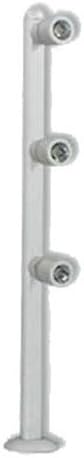 3W 300mm LED Pole Light Fixture Spot Lamp Bulb Silver Shell WarmWhtie