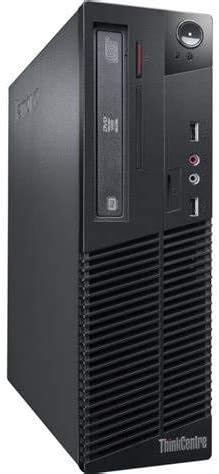 Lenovo ThinkCentre M75E SFF Business Desktop Computer, AMD Athlon II X4 640 3.0GHz, 8G DDR3, 320G, DVD, WiFi, Bluetooth 4.0, VGA, DVI, Win 10 64-Bit Supports English/Spanish/French(AMD)(Renewed)