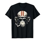 Vintage chimpanzee racing graphic