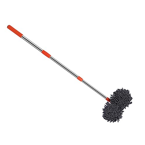 Beatifufu Car Wash Wand Long Handle Telescopic Cleaning Mop Soft Mop Mitt Aluminum Alloy Vehicle Cleaning Tool